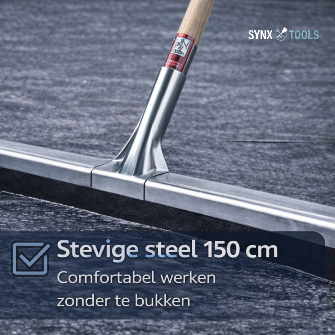 Synx Tools Vloertrekker 100 cm - Vloerwisser - Steel 150cm