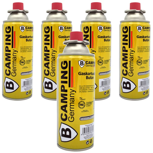 Butaangas Gaspatroon 227 gram – Gasvulling voor Camping Kooktoestel, Gaskookstel, Gasbrander & Onkruidbrande