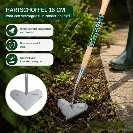 Synx Tools onkruidverwijderaar met totale lengte van 170 cm