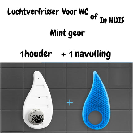 Luchtverfrisser mintgeur houder en navulling