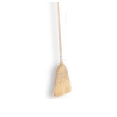 Synx Tools Mixstrobezem Oldskool - Rijstrobezem / Paardenstalbezem - Bezems - Buitenbezem / Binnenbezem - Incl. Steel 100cm