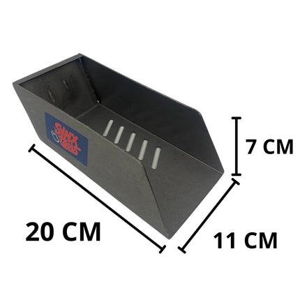Synx Tools Rioolschep Handgesmeed - Inclusief licht gebogen steel 130 cm