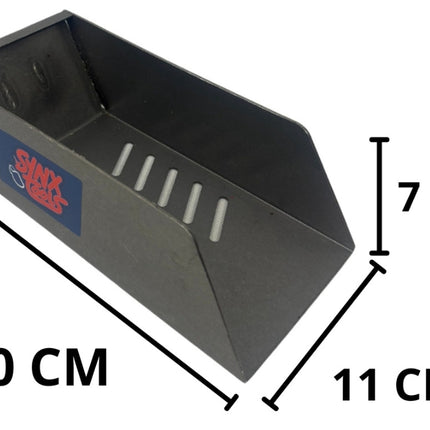 Synx Tools Rioolschep Putschep - Vierkant - gesmeed - Zonder steel