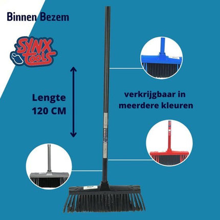 Synx Tools Binnenbezem Rood
