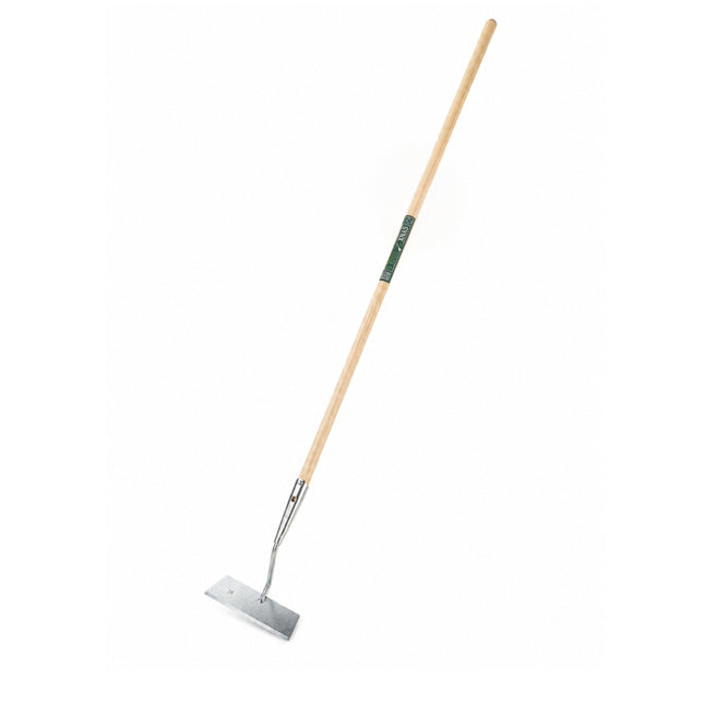 Synx Tools schoffel 16 cm met steel 150 cm van verzinkt staal voor onkruid verwijderen in de tuin