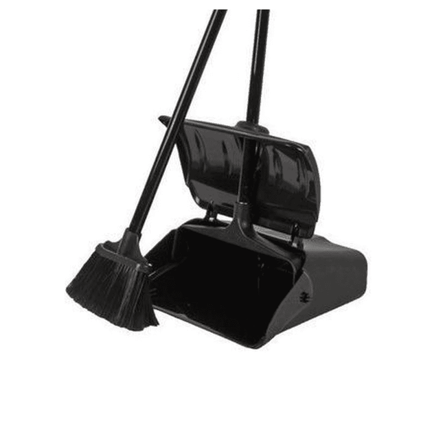 2x Synx Tools Pelle et brosse de luxe avec manche long noir - manche inclus - 