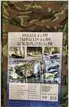 2x Groene Camouflage Afdekzeilen 470x364 cm - Dekkleed