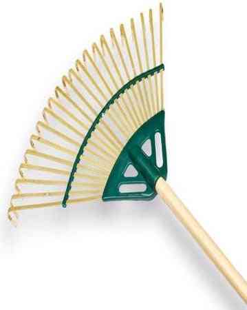 Synx Tools Gazonhark Bamboe - Bladhark - Incl. Steel 120 cm