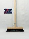 synx tools binnen bezem paardenhaar 30cm met 130cm steel