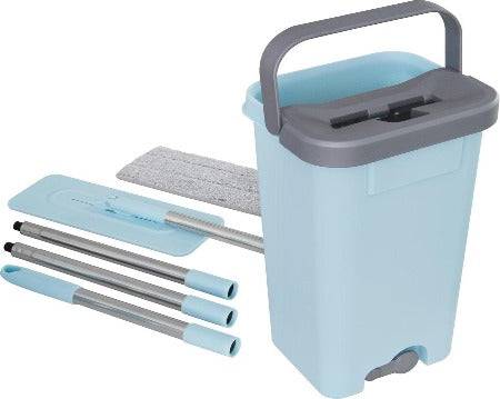 Dutchdesign Easy Flat Mop | Dweilsysteem | Vloerreiniger | Vloerwisser | Droog Dweilen