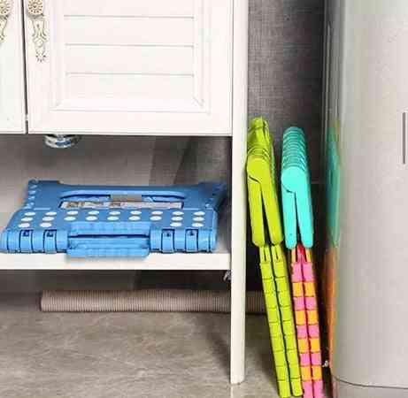 Synx Tools Krukje 80KG Opvouwbaar krukje - Zwart - Opstapje - klein  Inklapbaar krukje - Vouwkruk - Keukentrap - Keukentrapje - Opstapkrukje