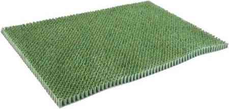 Synx Tools kunstgras mat Groen - Grasmat - Kunststof Gras 40x60cm - Grastapijt - Zand Grasmat - Matten - Buiten Matten - Bodembewerkers - Legmat
