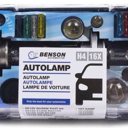 H4 Autolampenset - 16-delig - Benson