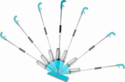 Spray Mop - Complete Schoonmaak Zwabber met Steel & Microvezel Doek