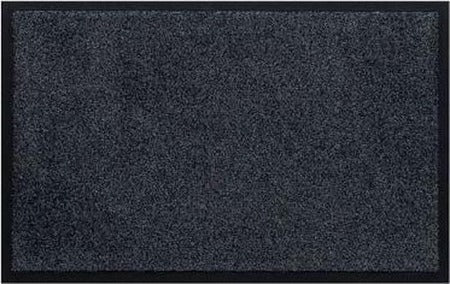 Synx Tools Luxus-Fußmatte für den Innenbereich – Anthrazitfarbenes Vinyl, 40 x 60 cm