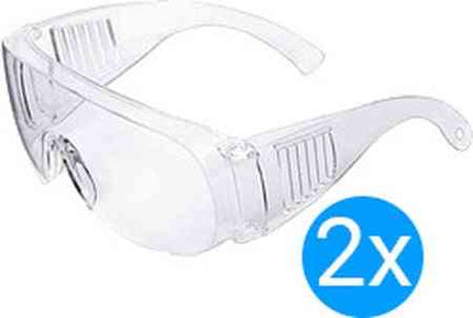 Outlook Schutzbrille (2 Stk.) – Transparent – ​​Polycarbonat