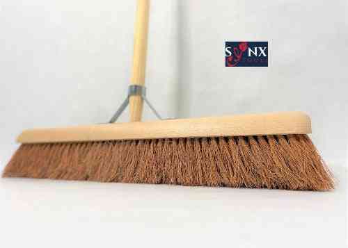 Synx Tools zaalveger cocos 60cm met steel