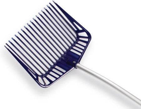Synx Tools Paardenstalvork Blauw Lichtgewicht- Mestvork - Hooivorken - Hooivork - Spitsvorken - Incl. Aluminium steel 153cm met D-Handgreep