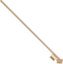 Synx Tools Voegenkrabber Onkruidborstel Met reserveborstel Steel 150 cm Onkruid
