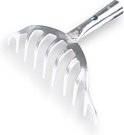 Synx Tools Rozenhark metaal Hark Harken/ Gazonhark Bladhark Bodembewerkers Hark Zonder Steel