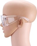 2x Veiligheidsbril/Vuurwerkbril - Volwassenen - Beschermbril