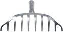 Synx Tools Rozenhark metaal Hark Harken/ Gazonhark Bladhark Bodembewerkers Hark Zonder Steel