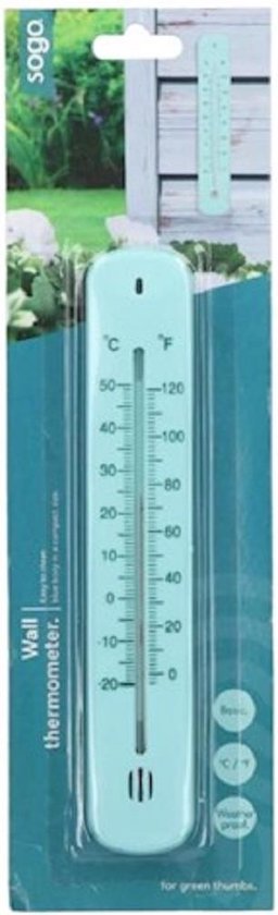 SOGO Muurthermometer - Eenvoudig en Nauwkeurig Temperatuur Meten
