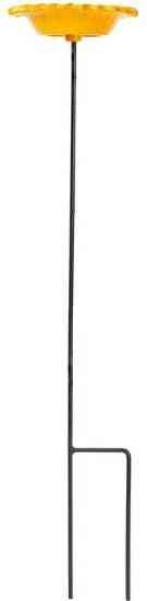 Bird Gift Feeder Stake Zonnebloem - Vogelbad en Voerbak - Drinkstation voor Vogels