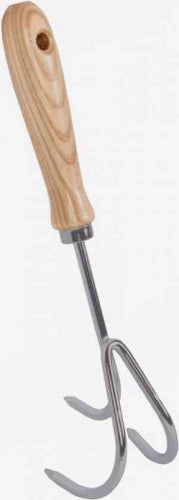 Houten handkrabber 3-tands voor bloembakken – Synx Tools