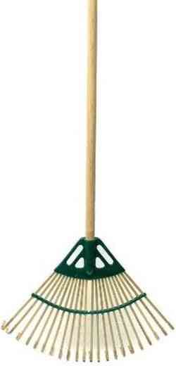 Synx Tools Gazonhark Bamboe - Bladhark - Incl. Steel 120 cm