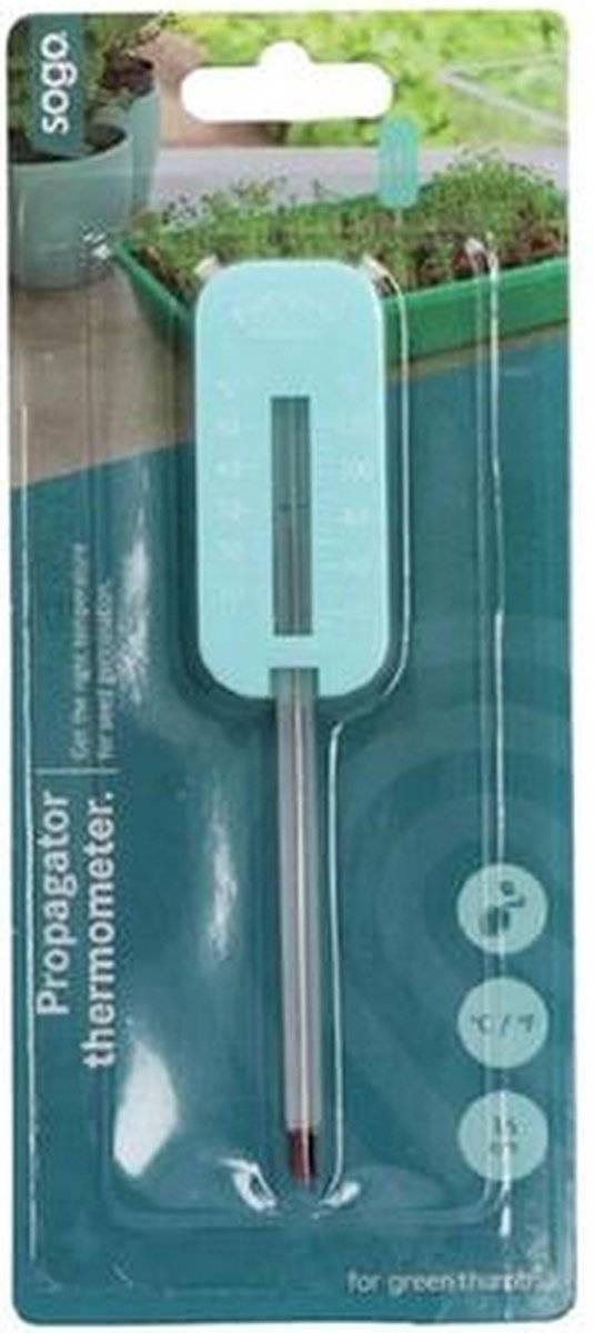 SOGO Kweekkas Thermometer 22cm - Voor nauwkeurige metingen in je kweekkas