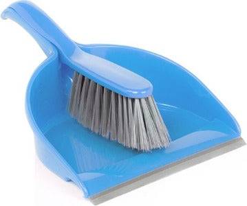 Synx Tools Stoffer en blik Blauw Kunststof- Veger Schoonmaakartikelen