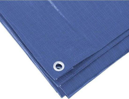 2 x blaue Planen 2 x 3 m – Bodenplane aus Polypropylen