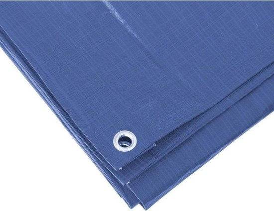 2x Blauwe Afdekzeilen 2x3m - Polypropyleen Grondzeil