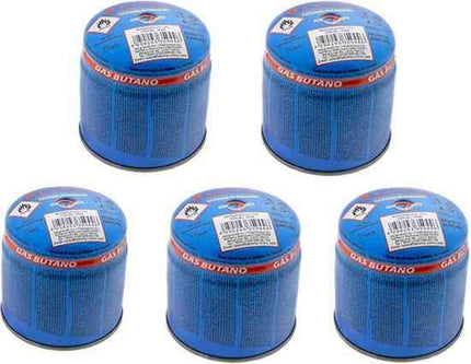 5x gaspatroon 360ML/190g gasblik van Butaan-Propaan Gasbus - Kooktoestel/BBQ