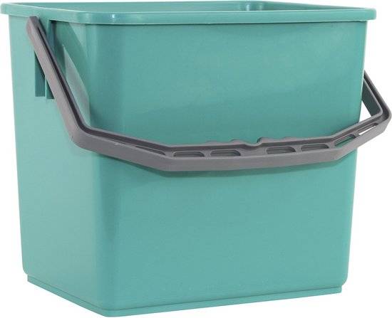Synx Tools Emmer Groen voor Mopwagen/werkwagen - Schoonmaak - 6 Liter