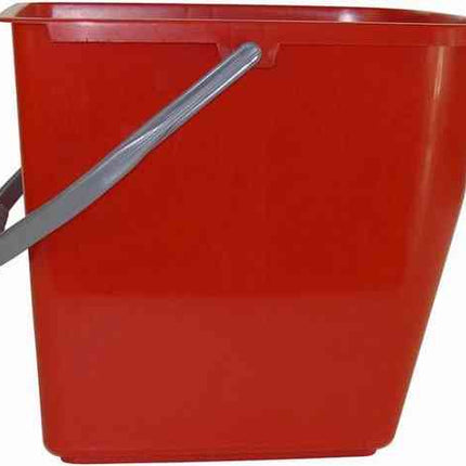 Synx Tools Emmer Rood - Mopwagen - Schoonmaak - 25 Liter