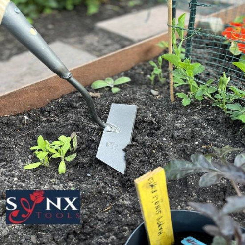 Synx Tools - Rechte Schoffel Gesmeed 12cm - Zonder Steel - Tuinartikelen