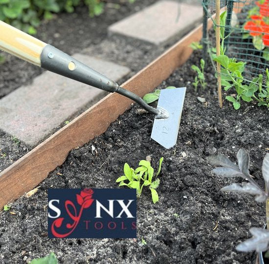 Synx Tools - Rechte Schoffel Gesmeed 12cm - Zonder Steel - Tuinartikelen
