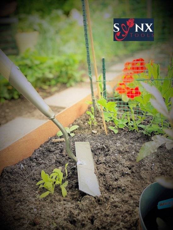 Synx Tools - Rechte Schoffel Gesmeed 20cm - Los - Onkruidbestrijding - Tuinartikelen
