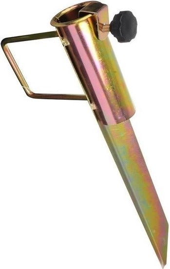 metalen grondpen en grondanker voor parasol met verstelknop – Synx Store
