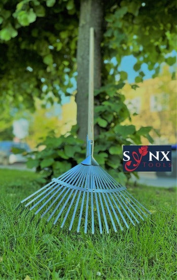 Synx Tools Gazonhark Bladhark Verstelbaar 22 Tanden - incl. 160 cm staal