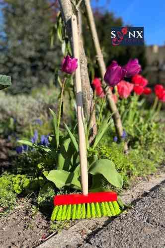Synx Tools kinder bezem junior met steel