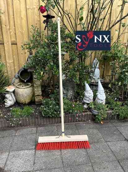Synx Tools Buiten Bezem 60cm - Incl Steel 150 cm