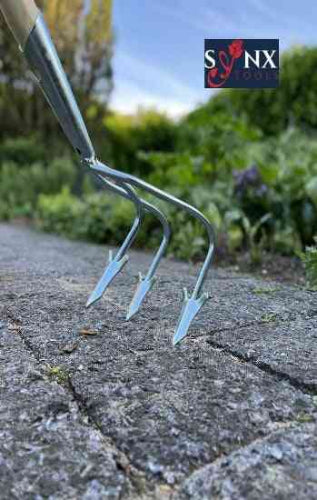 Synx Tools Cultivator 3 tanden Verzinkt - Incl. Steel 160cm