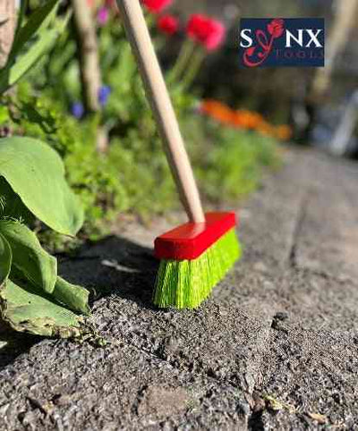 Synx Tools kinder bezem junior met steel