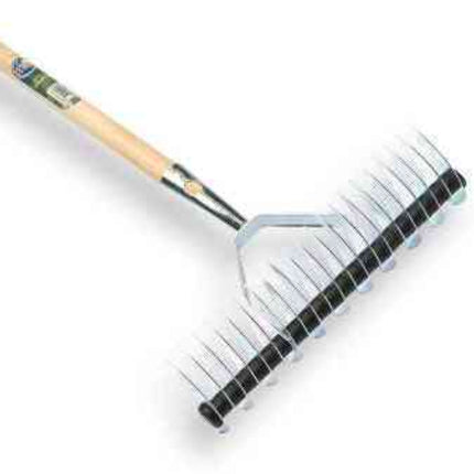 Synx Tools verticuteerhark 11 tanden met 150 cm steel – voor verticuteren van gazon