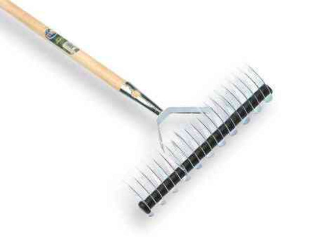 Synx Tools verticuteerhark 11 tanden met 150 cm steel – voor verticuteren van gazon
