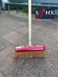 Synx Tools Hall Sweeper Kokosnussbesen 30 cm – inkl. Stiel 150 cm