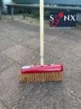 Synx Tools Hall Sweeper Balai en noix de coco 30 cm - avec manche 150 cm